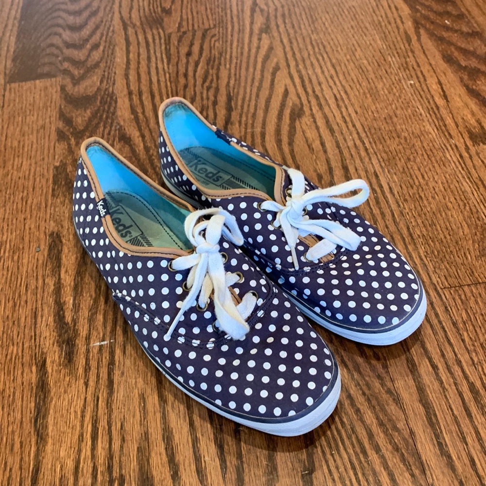 Polka dot Keds